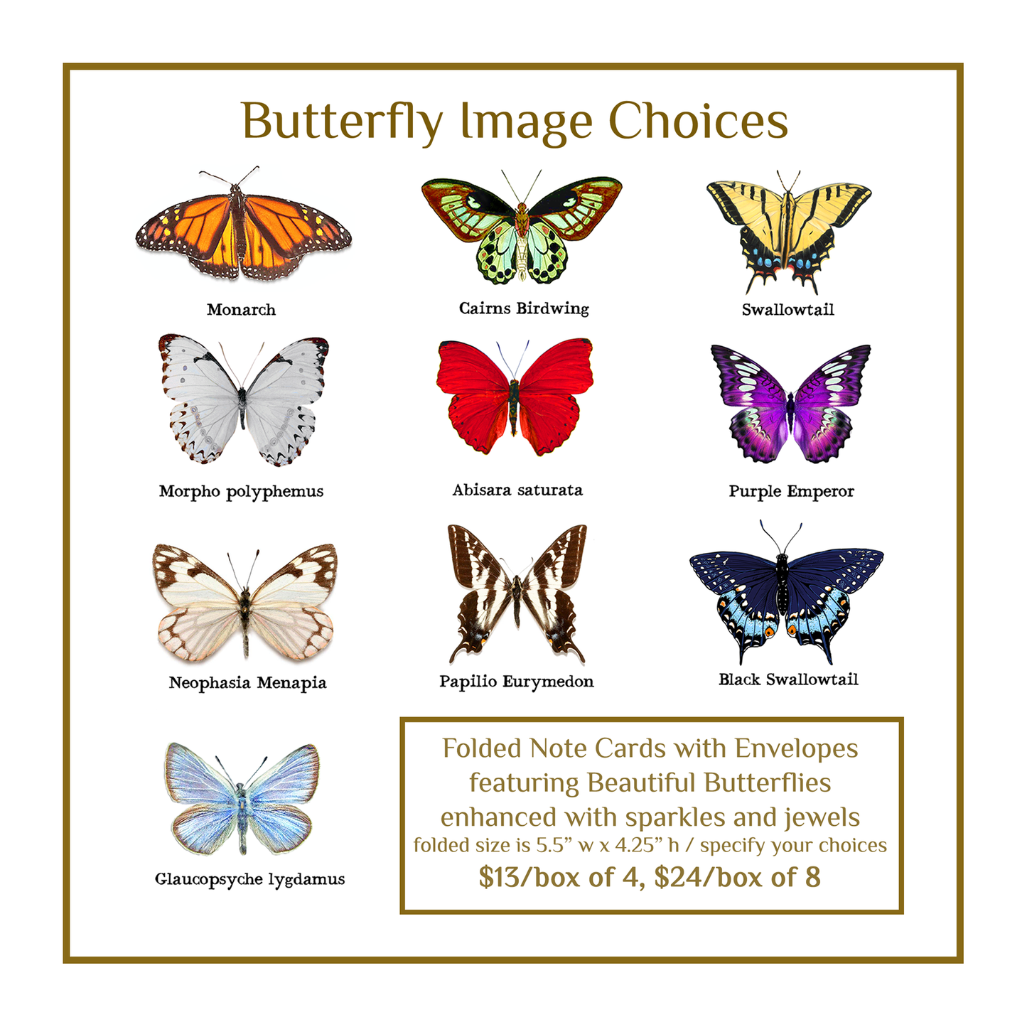 Butterfly Note Cards